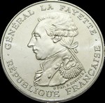 100 francs 1987